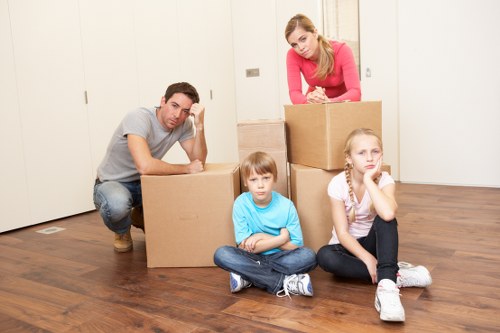 Efficient packing and unpacking process at Highbury